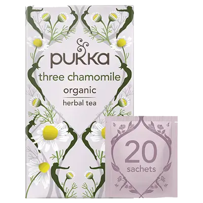 Pukka Organic Three Chamomile Tea Bags