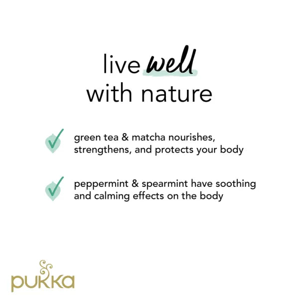 Pukka Organic Mint Matcha Green Tea