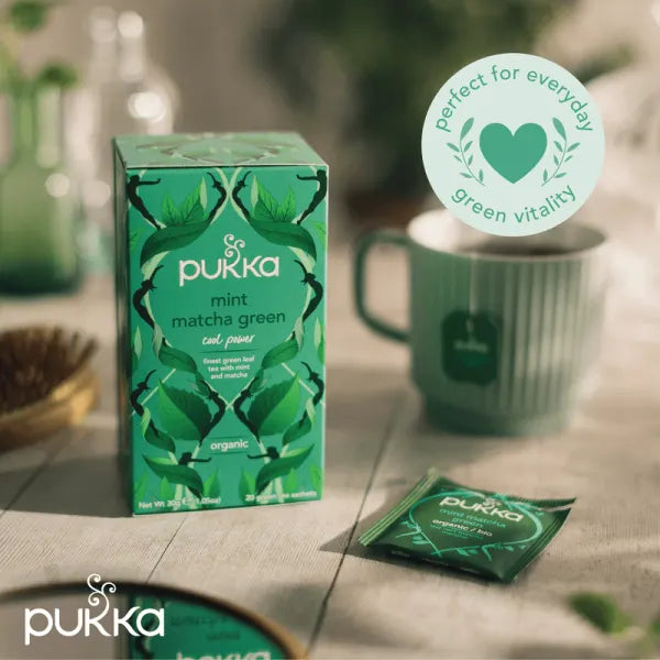 Pukka Organic Mint Matcha Green Tea