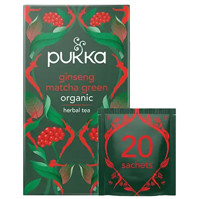 Pukka Organic Ginseng Matcha Green Tea