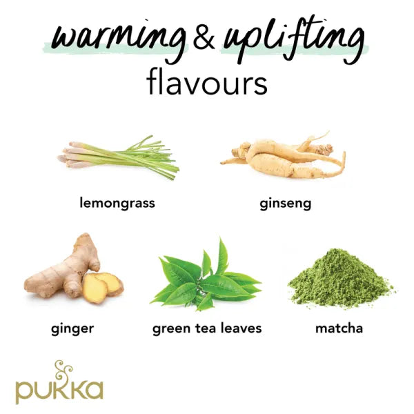 Pukka Organic Ginseng Matcha Green Tea