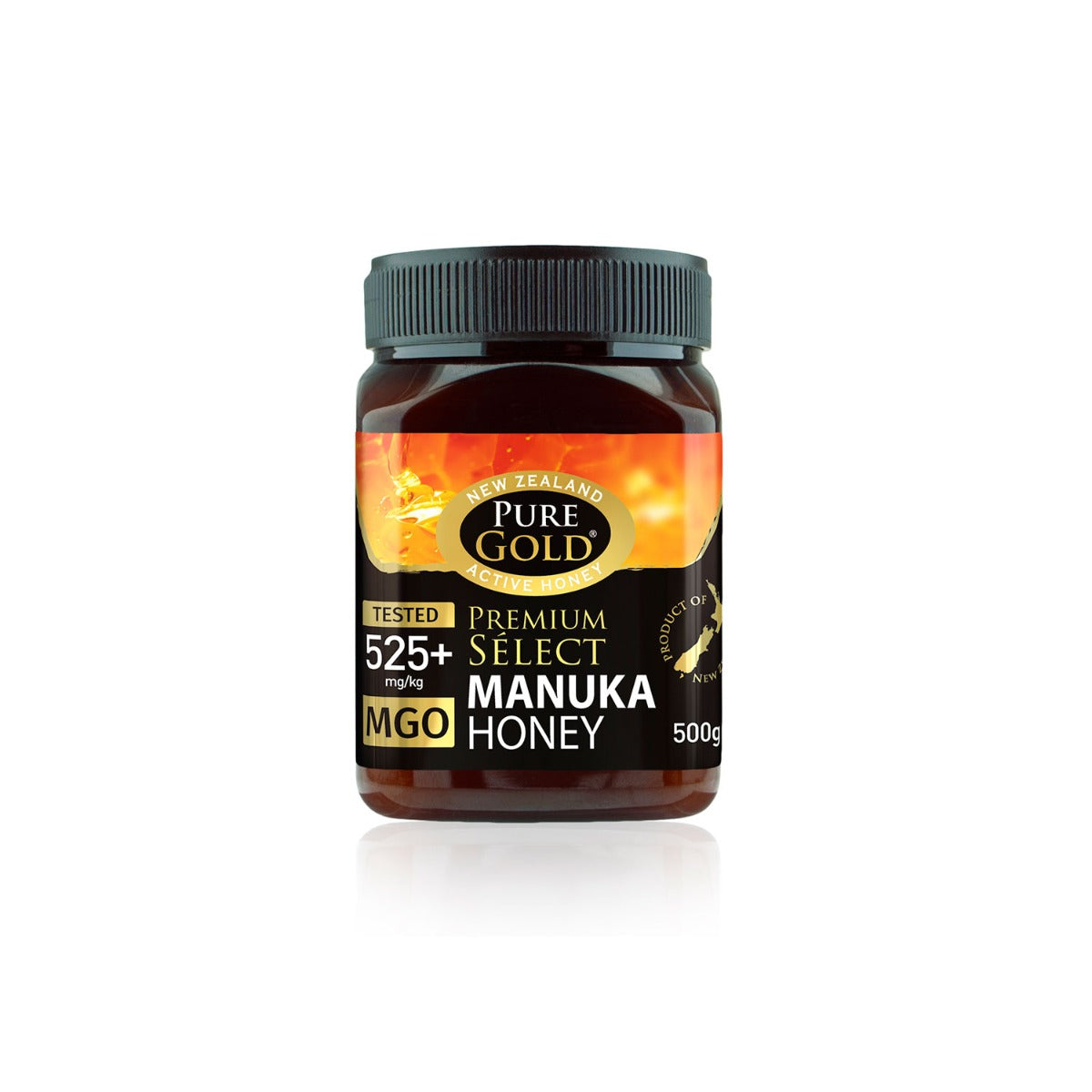Pure Gold Premium Select Manuka Honey MGO 525 500g