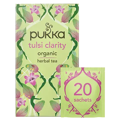 Pukka Organic Tulsi Clarity Tea Bags