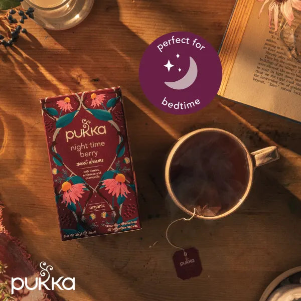 Pukka Organic Night Time Berry Herbal Tea