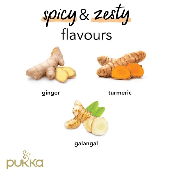 Pukka Organic Three Ginger Tea Bags