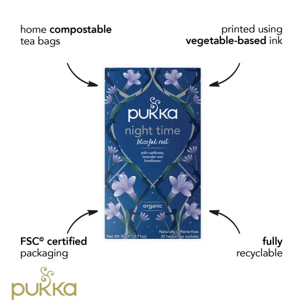 Pukka Organic Night Time Tea Bags