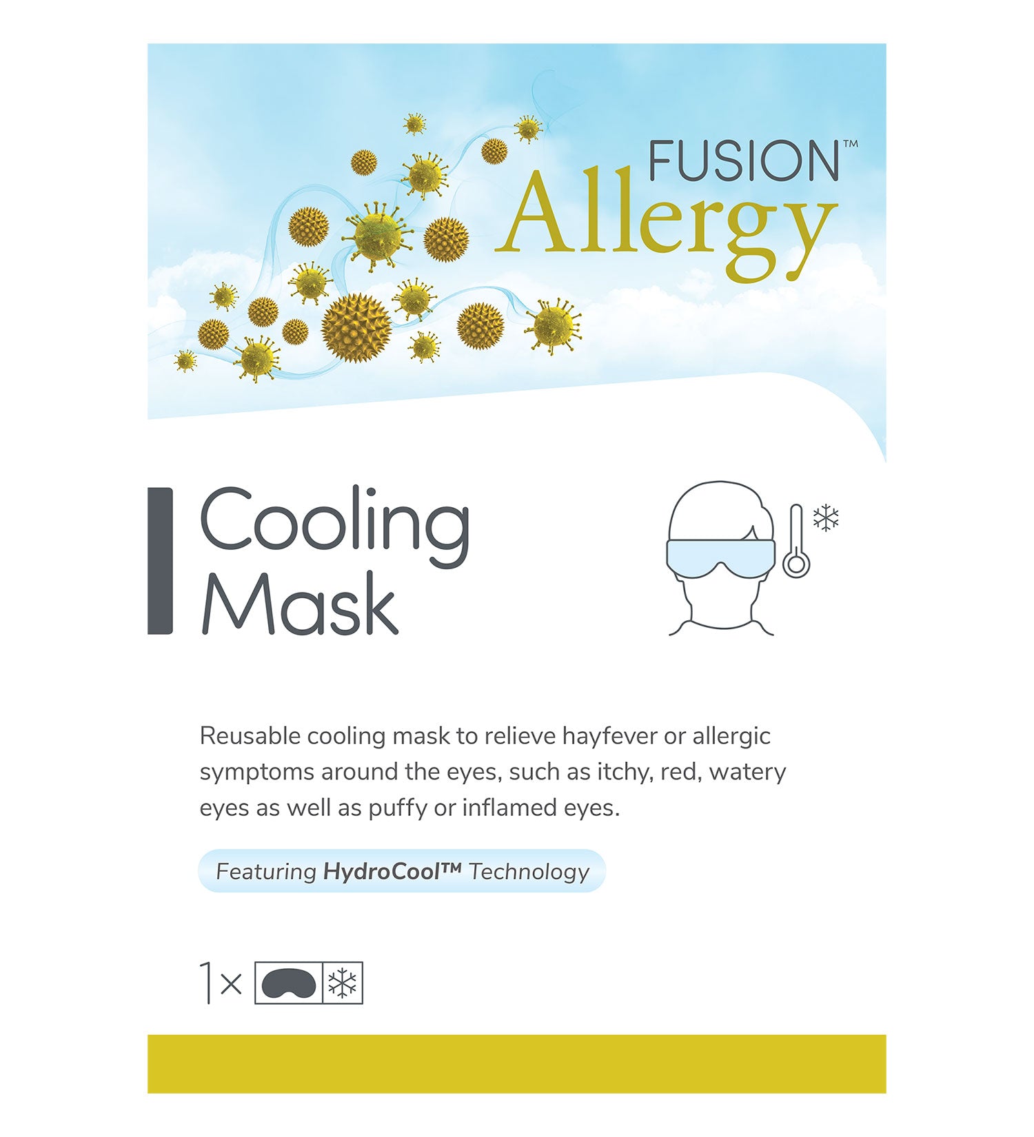 Fusion Allergy Cooling Mask