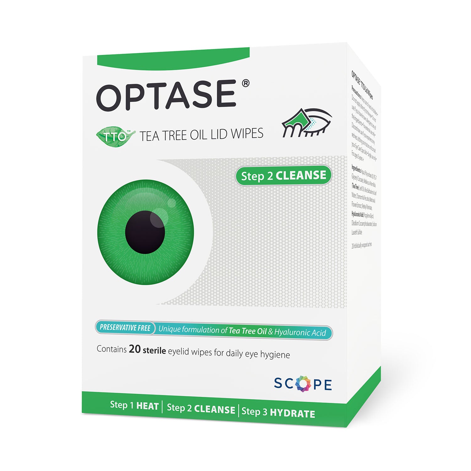 Opatse Tea Tree Oil Lid Wipes