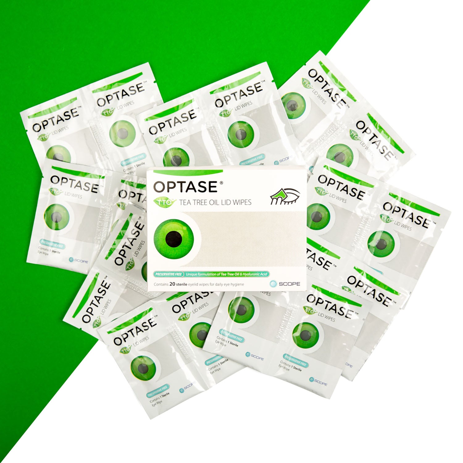 Opatse Tea Tree Oil Lid Wipes