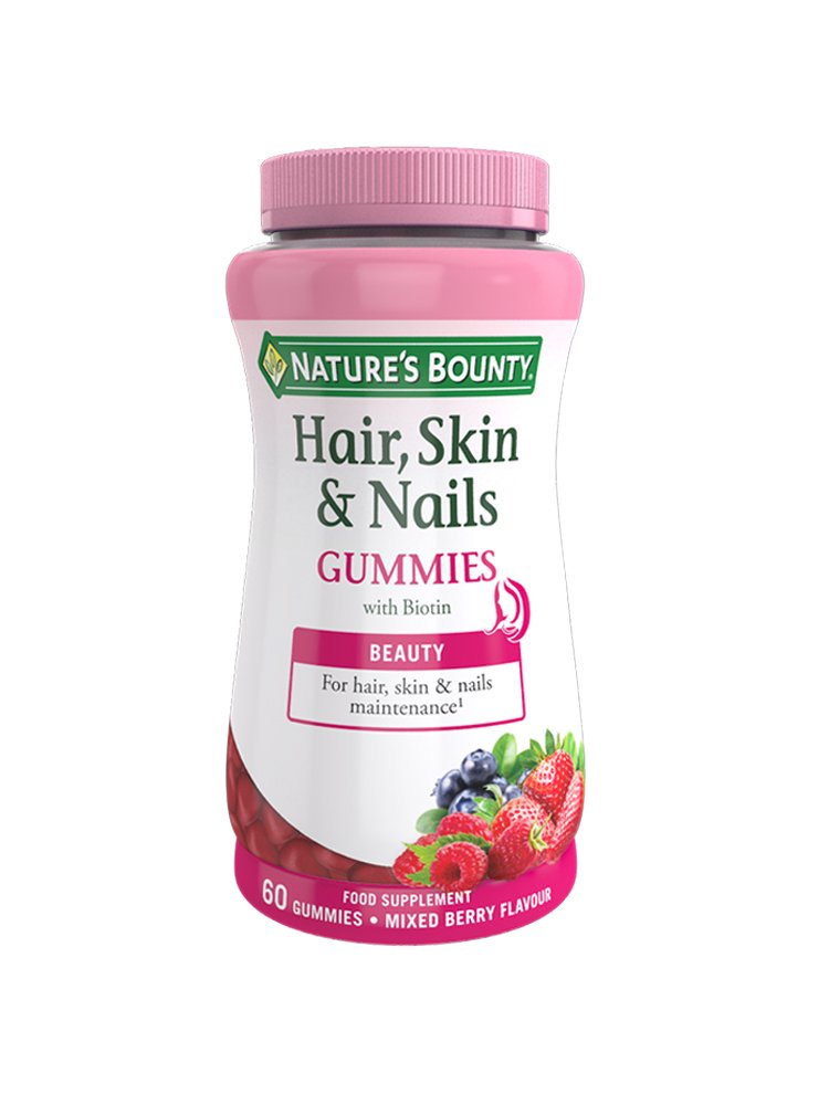 Nature's Bounty Hair, Skin and Nails Gummies 