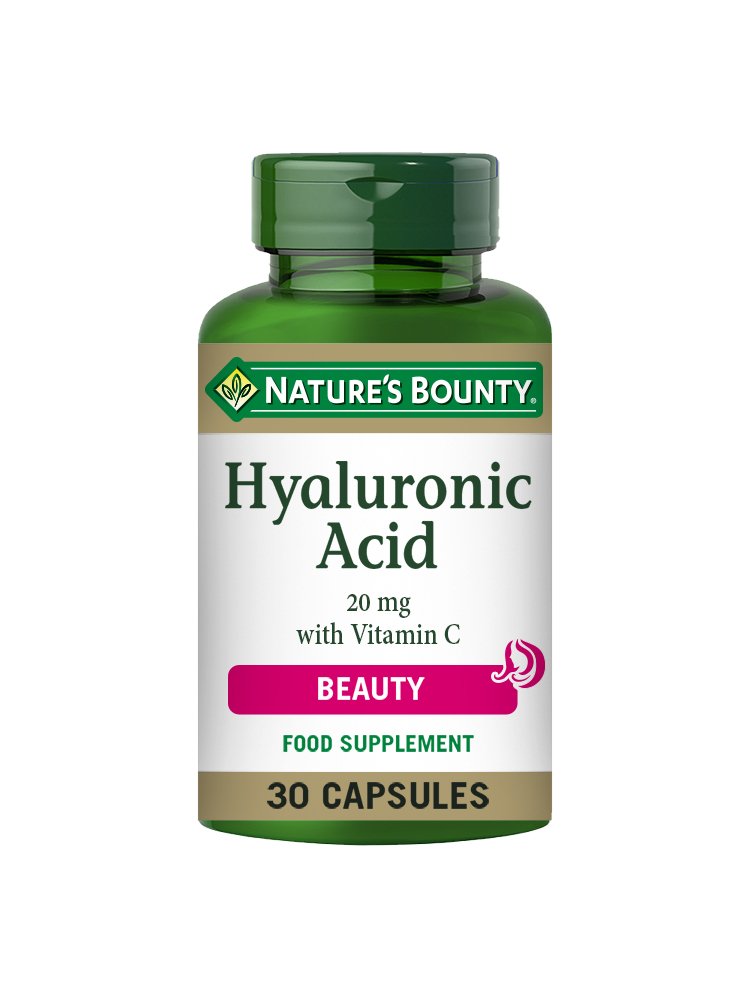 Nature's Bounty Hyaluronic Acid 20 mg with Vitamin C