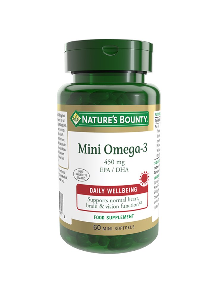 Nature's Bounty Mini Omega-3 450 mg