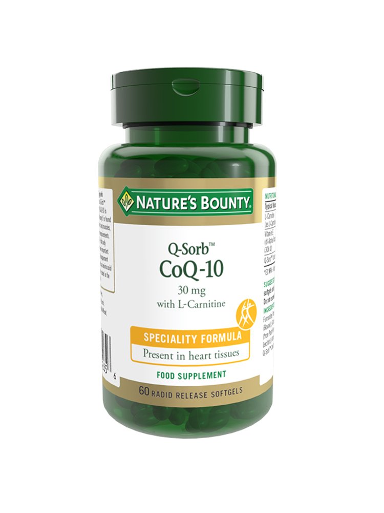 Nature's Bounty Q-Sorb™ CoQ-10 30 mg with L-Carnitine