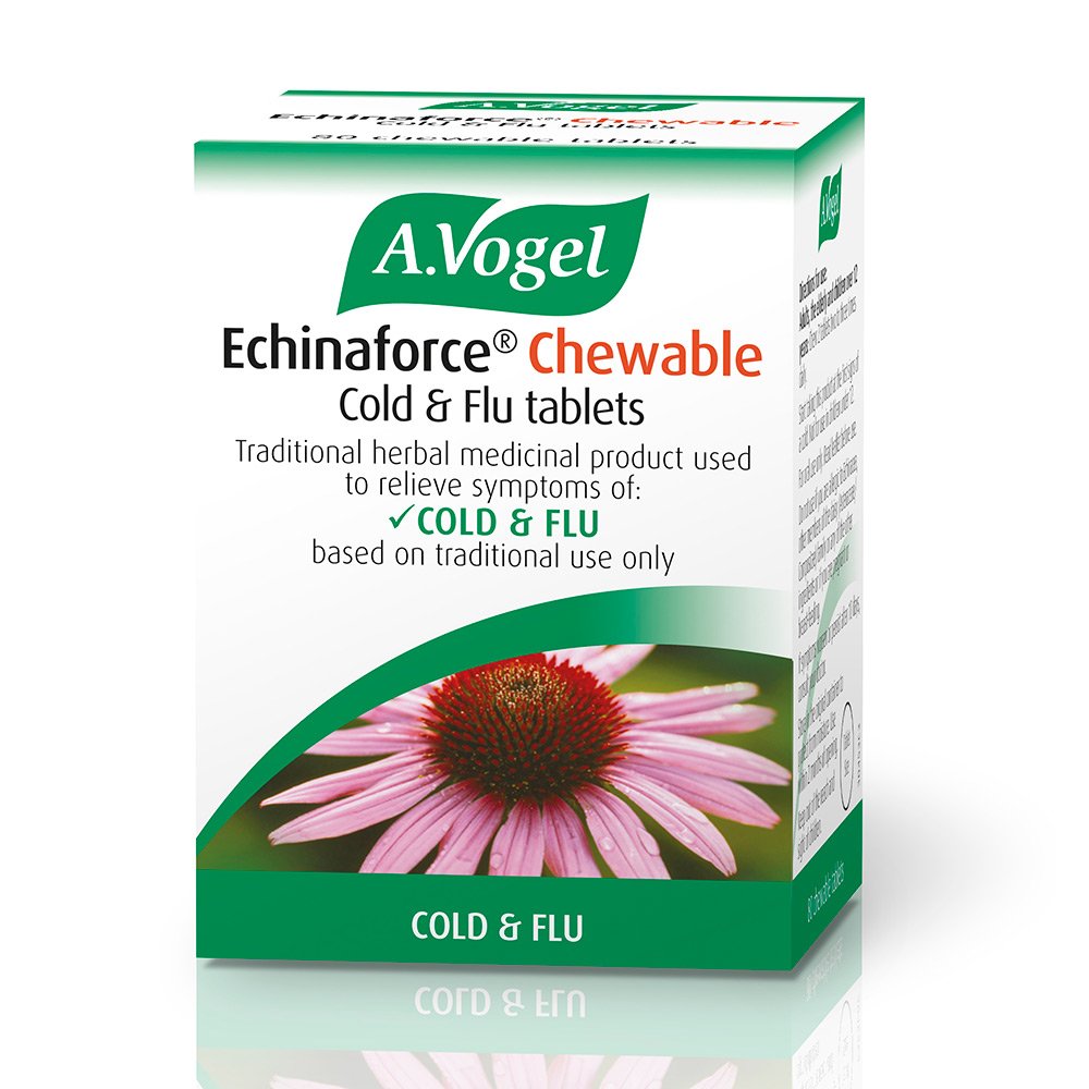 A.Vogel Echinaforce Chewable Cold & Flu Tablets 80 Tablets
