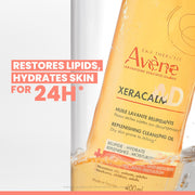Avène XeraCalm A.D. Lipid-Replenishing Cleansing Oil for Very Dry, Itchy Skin 400ml