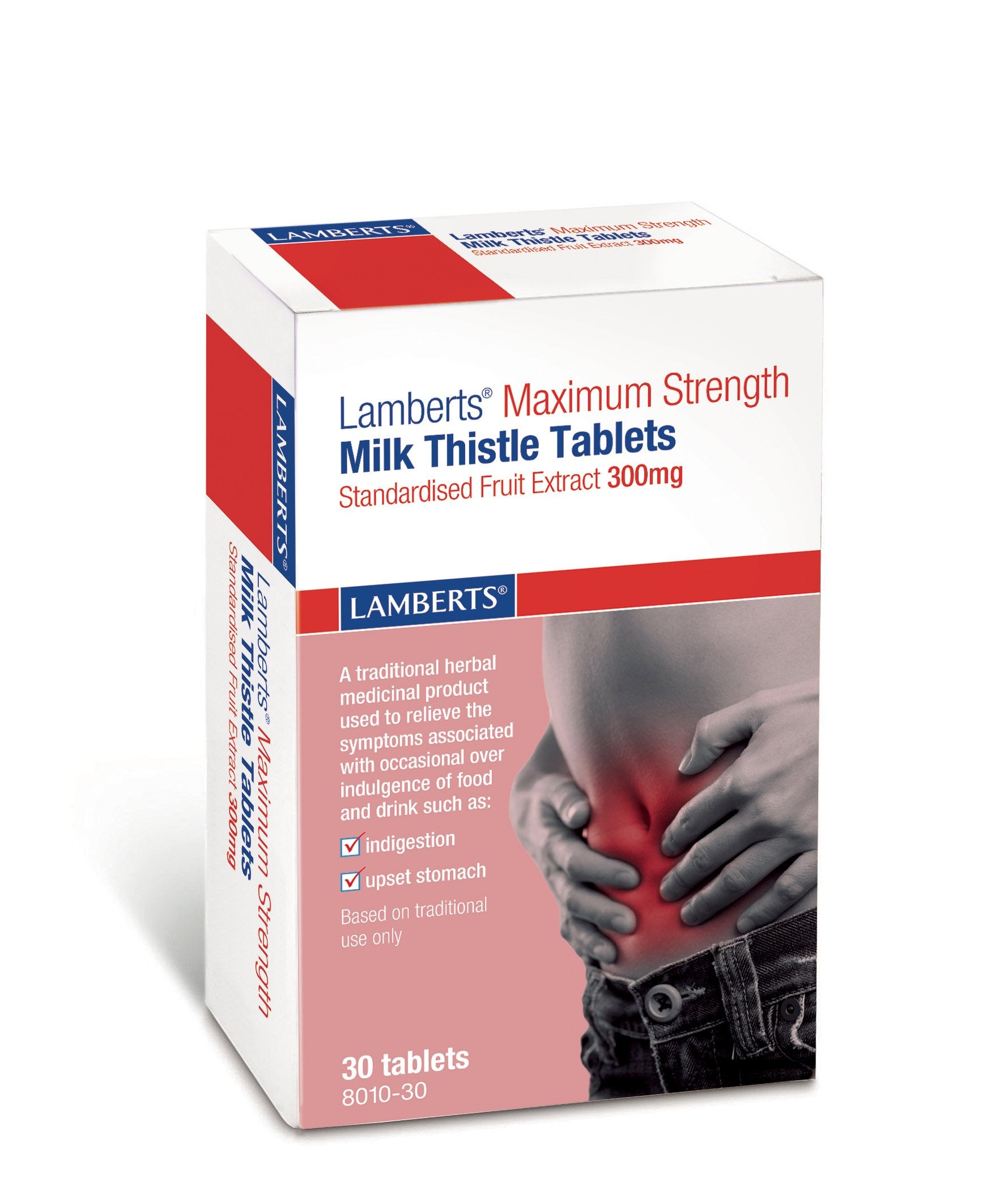 Lamberts Health Care Maximum Strength Milk Thistle 300mg Tablets