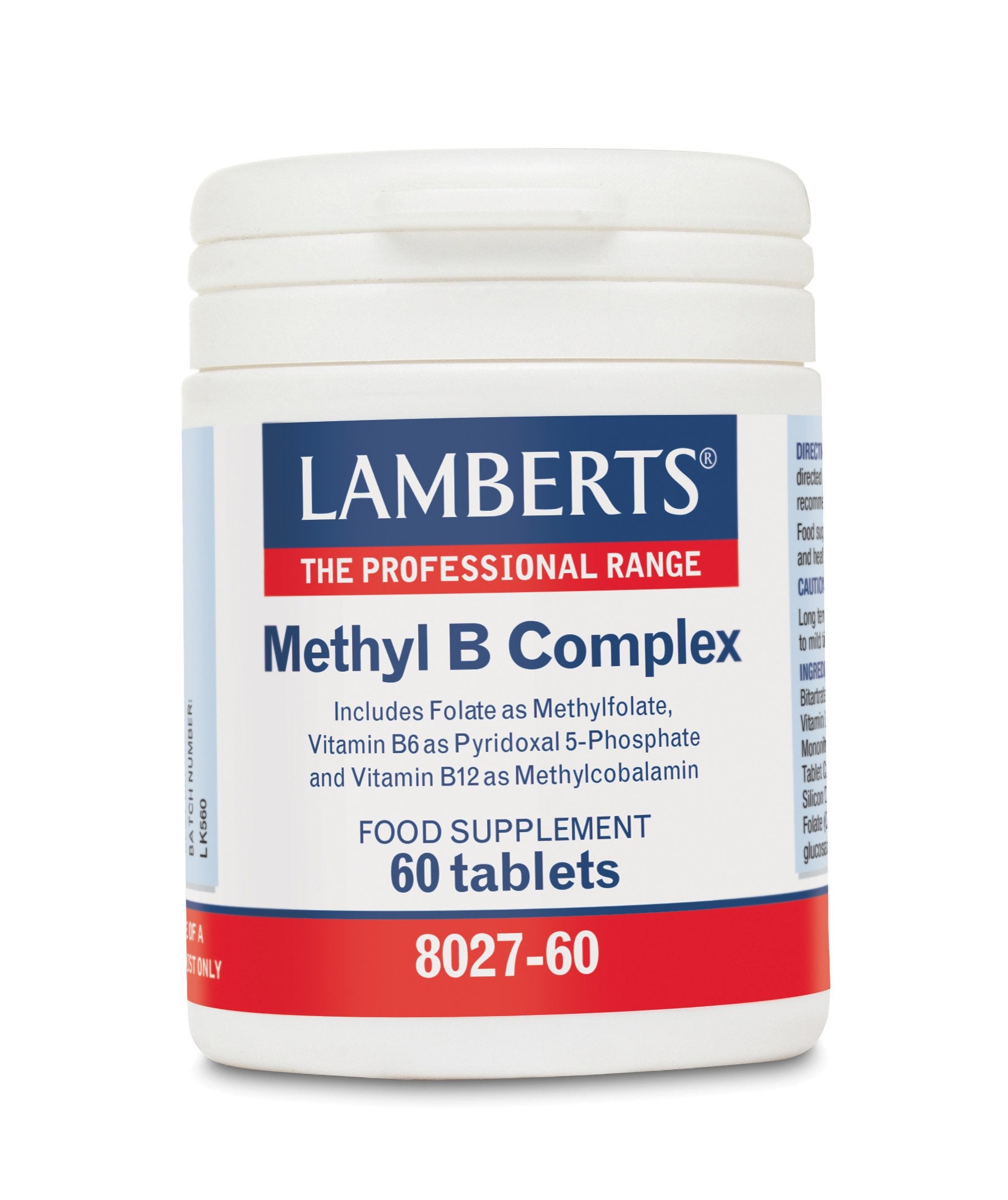 Lamberts Health Care Methyl B Complex