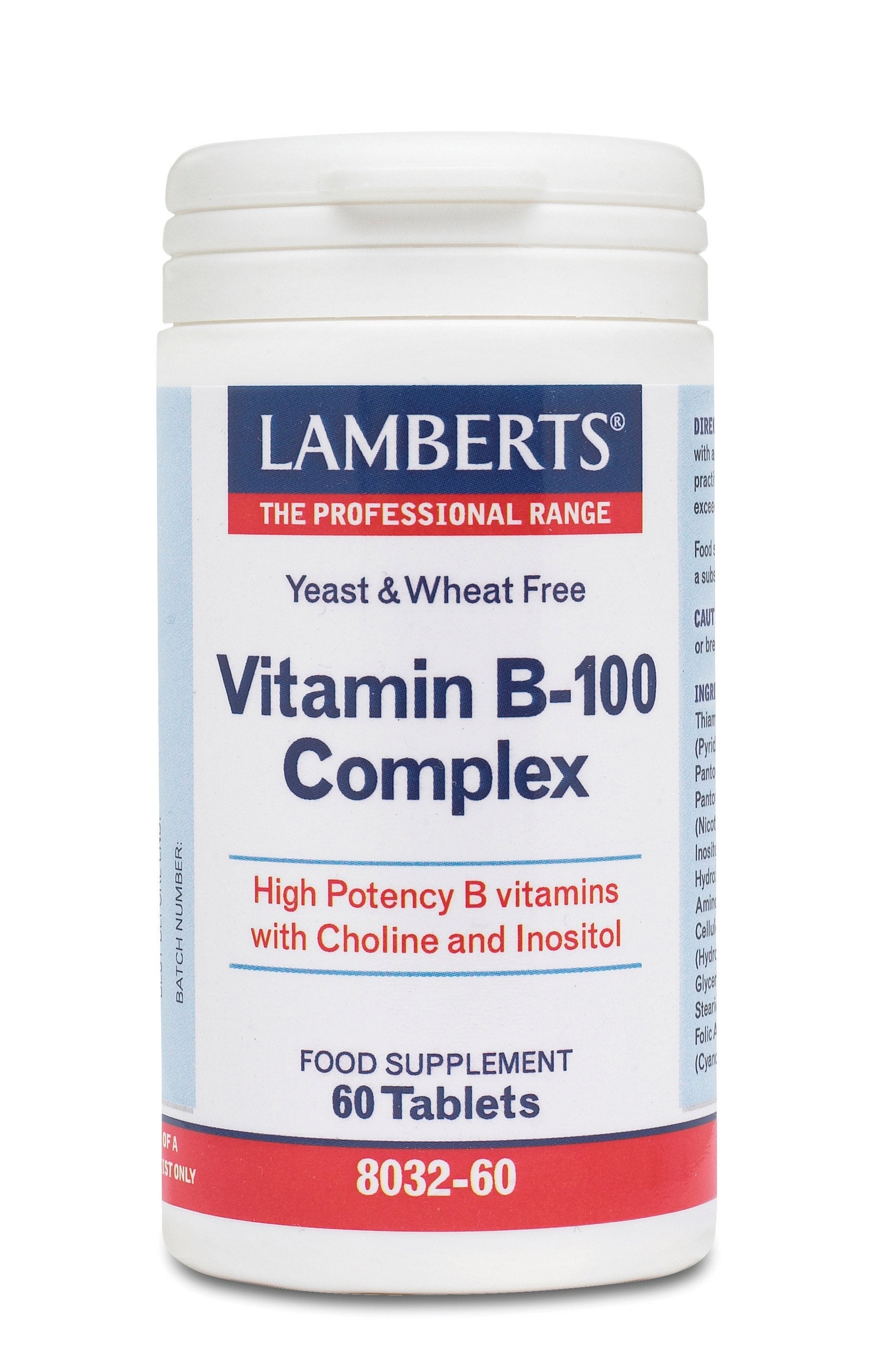 Lamberts Health Care Vitamin B-100 Complex