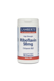 Lamberts Health Care Riboflavin 50mg