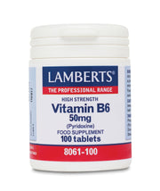 Lamberts Health Care Vitamin B6 50mg