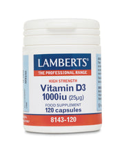 Lamberts Health Care Vitamin D3 1000iu