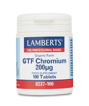 Lamberts Health Care GTF Chromium (as Picolinate)