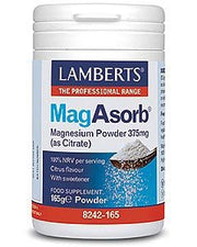 Lamberts Health Care Magasorb 375mg Magnesium Powder 