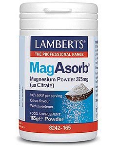 Lamberts Health Care Magasorb 375mg Magnesium Powder 