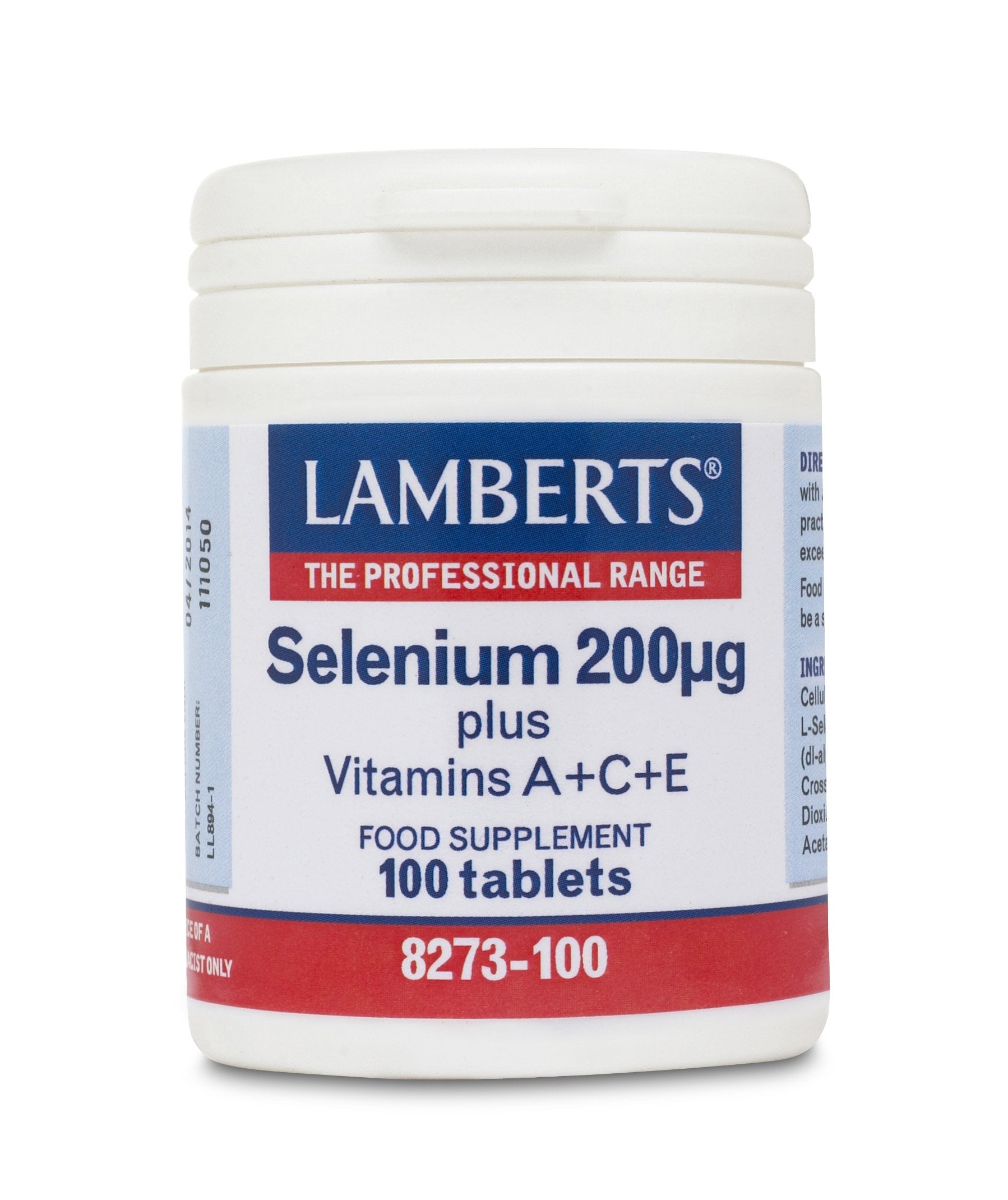 Lamberts Health Care Selenium 200µg plus A+C+E