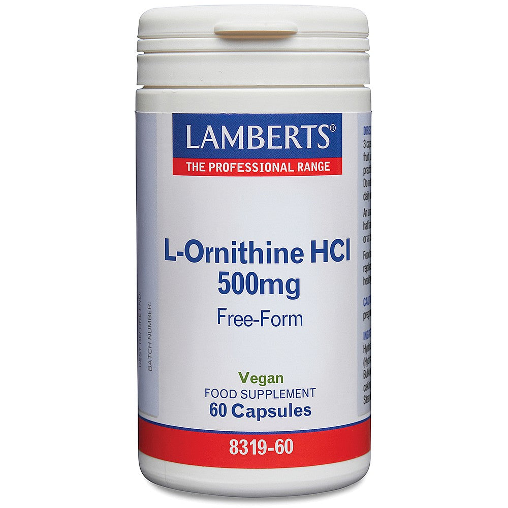 Lamberts Health Care L-Ornithine 500mg