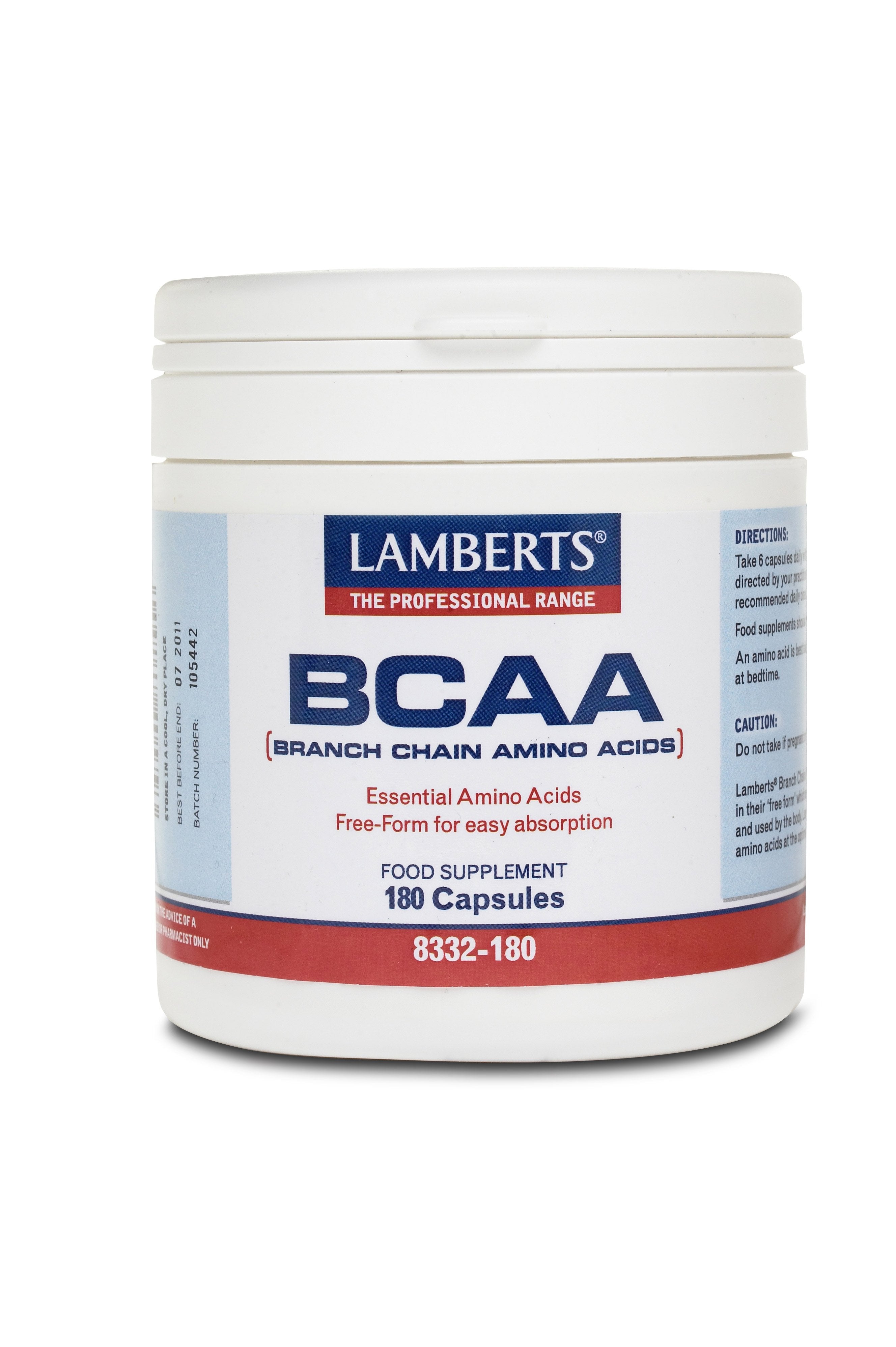 Lamberts Health Care Branch Chain Amino Acids (BCAA)