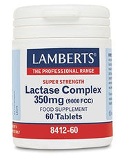 Lamberts Health Care Lactase Complex 350mg (9000FCC)