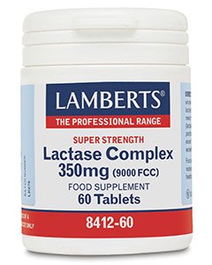 Lamberts Health Care Lactase Complex 350mg (9000FCC)