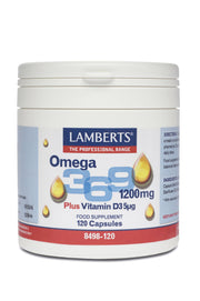 Lamberts Health Care Omega 3 6 9 1200mg