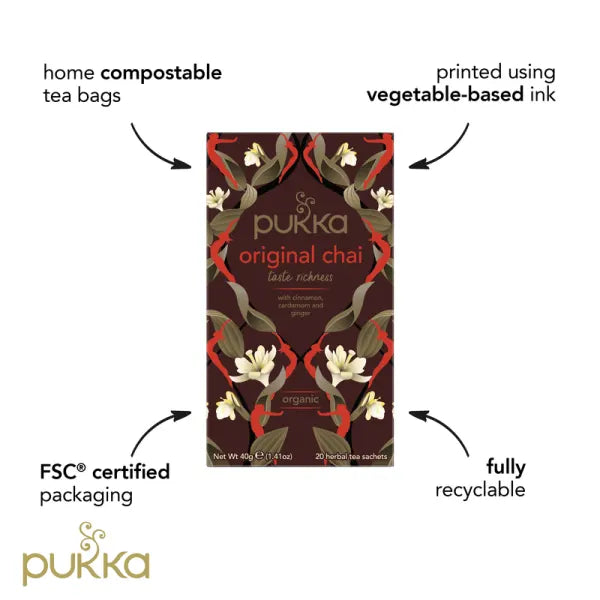 Pukka Organic Original Chai Teabags