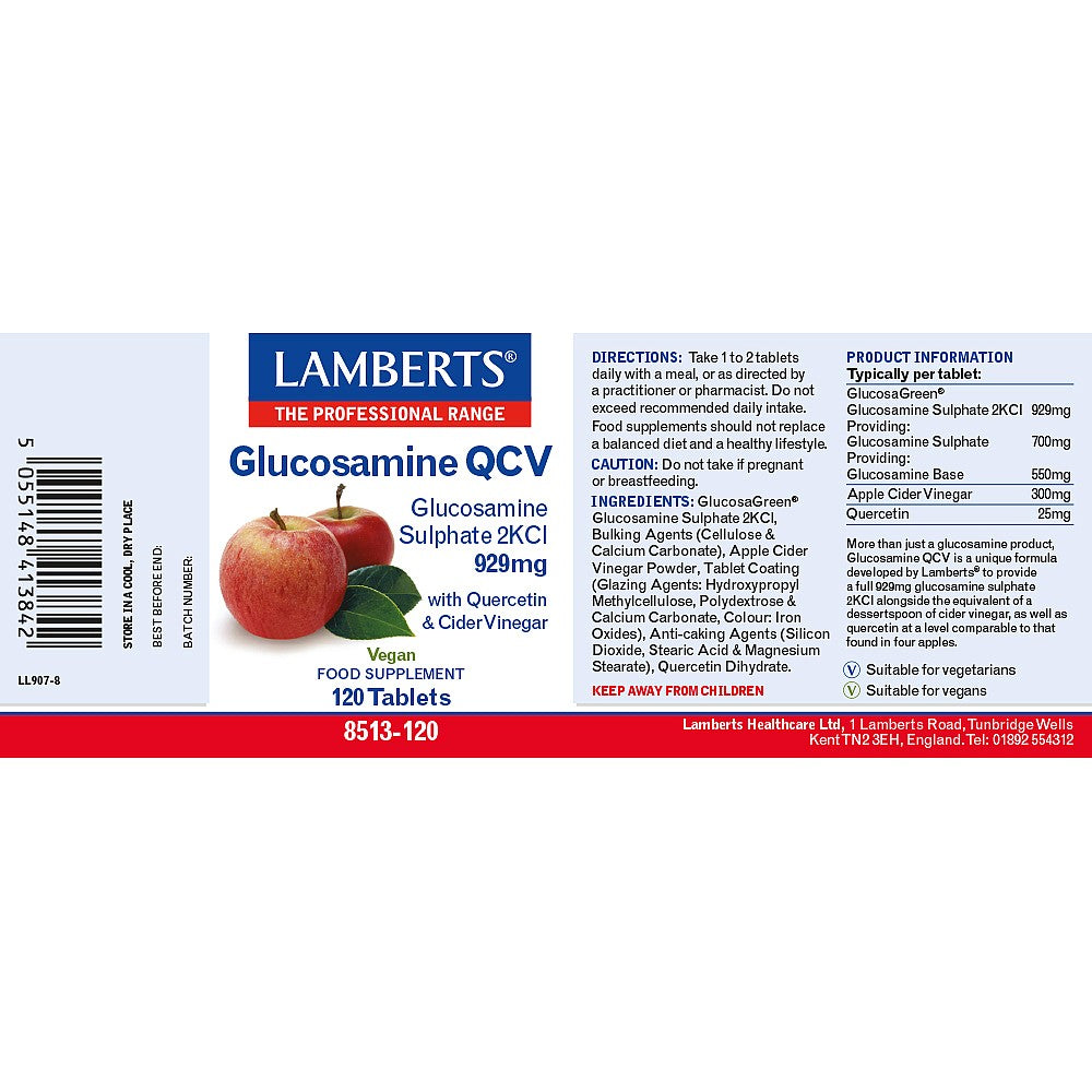 Lamberts Health Care Glucosamine QCV