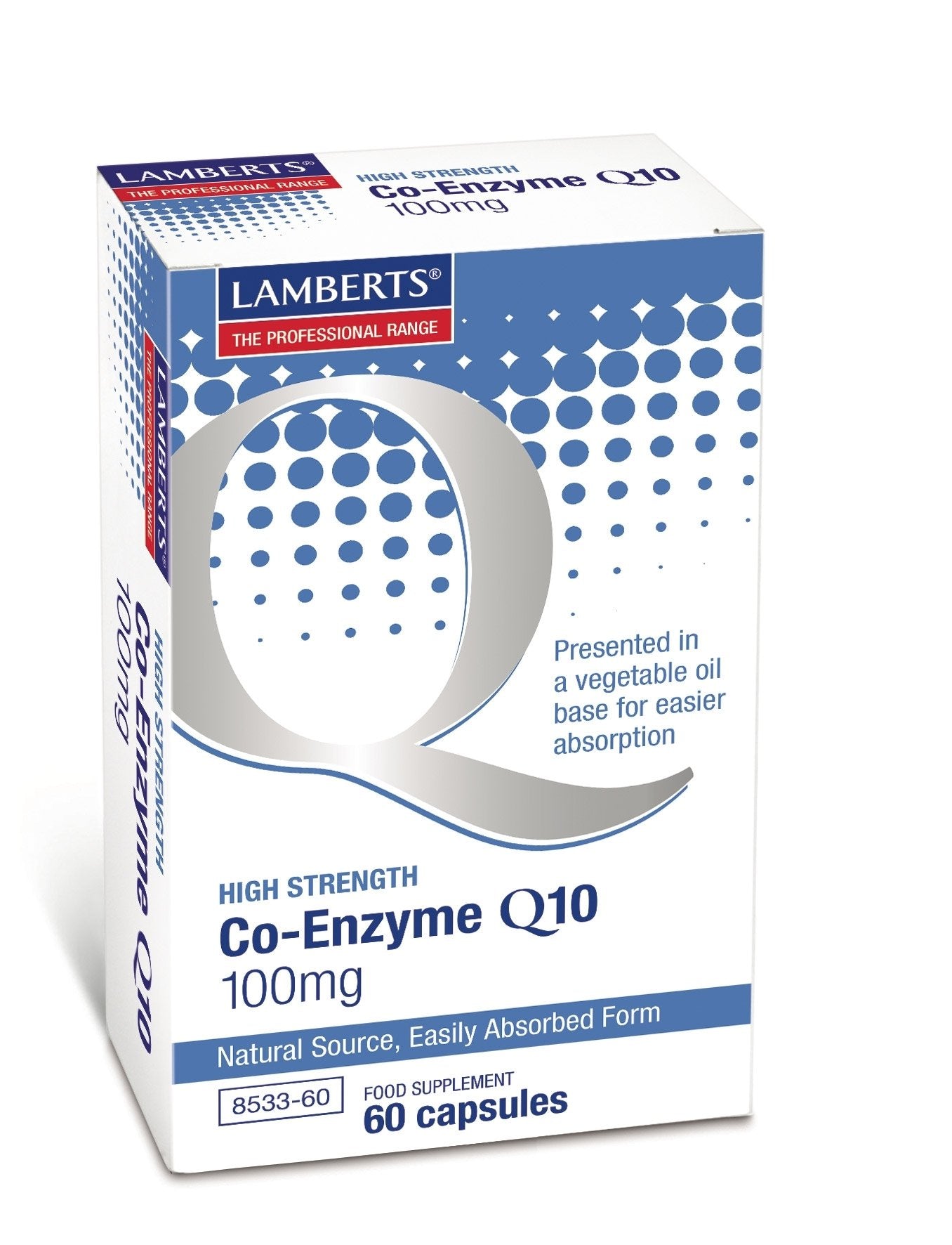 Lamberts Health Care Co-Enzyme Q10 100mg