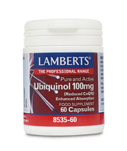 Lamberts Health Care Ubiquinol 100mg (Now in  Blister pack)