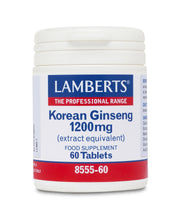 Lamberts Health Care Korean Ginseng 1200mg