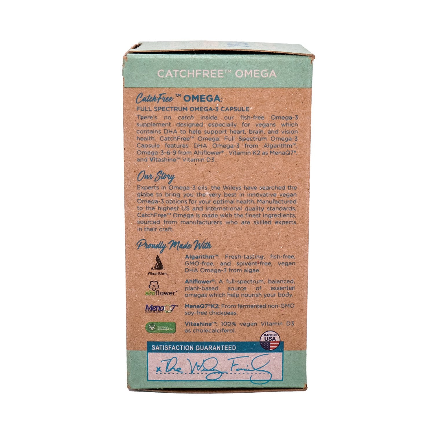 Wiley's Finest CatchFree: Full Specturm Omega-3 60 softgels 