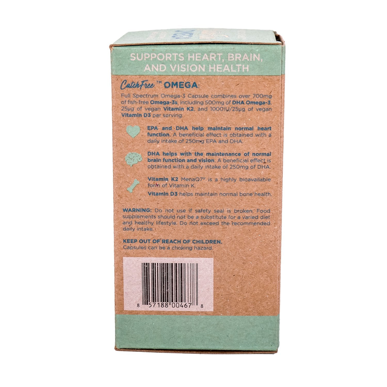 Wiley's Finest CatchFree: Full Specturm Omega-3 60 softgels 