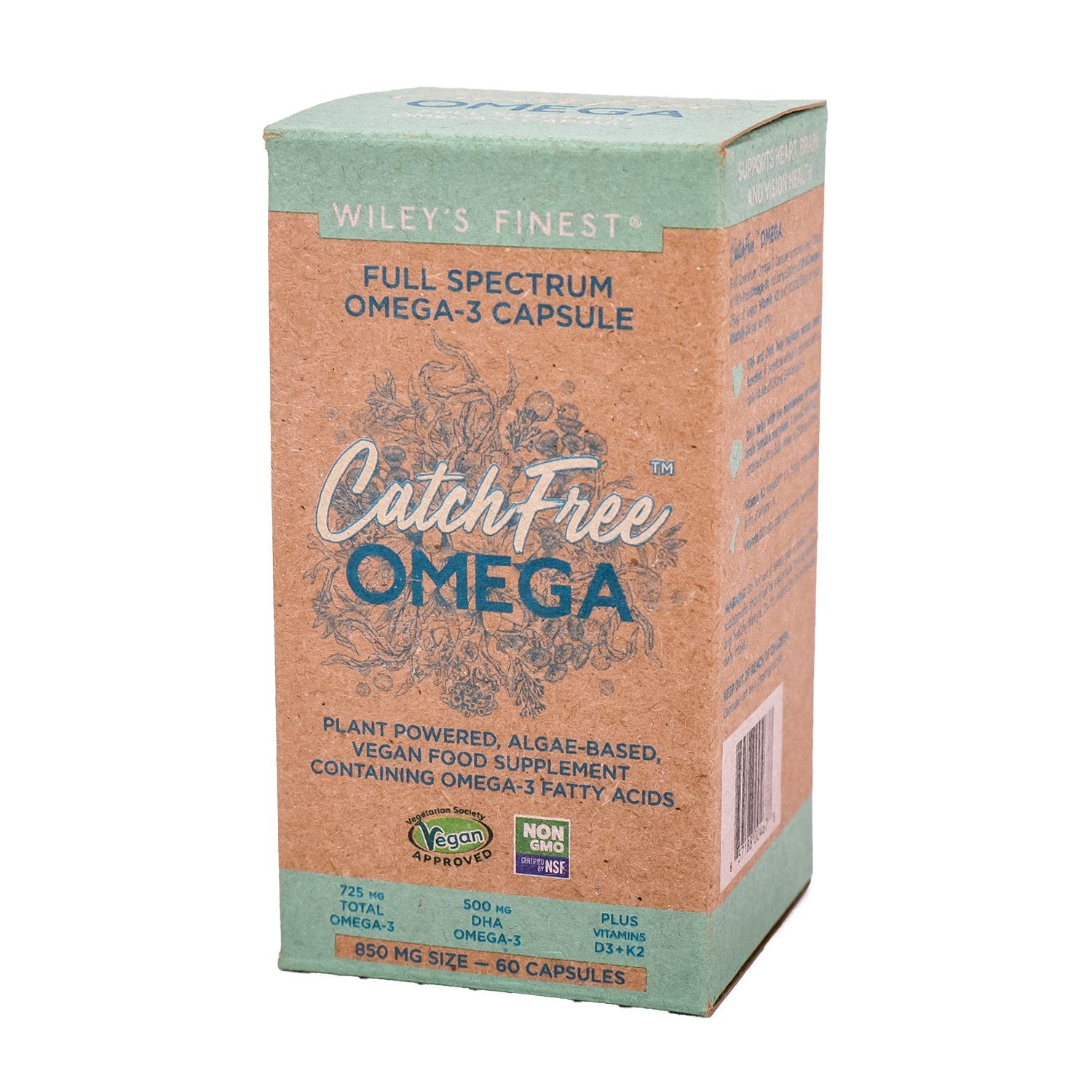 Wiley's Finest CatchFree: Full Specturm Omega-3 60 softgels 