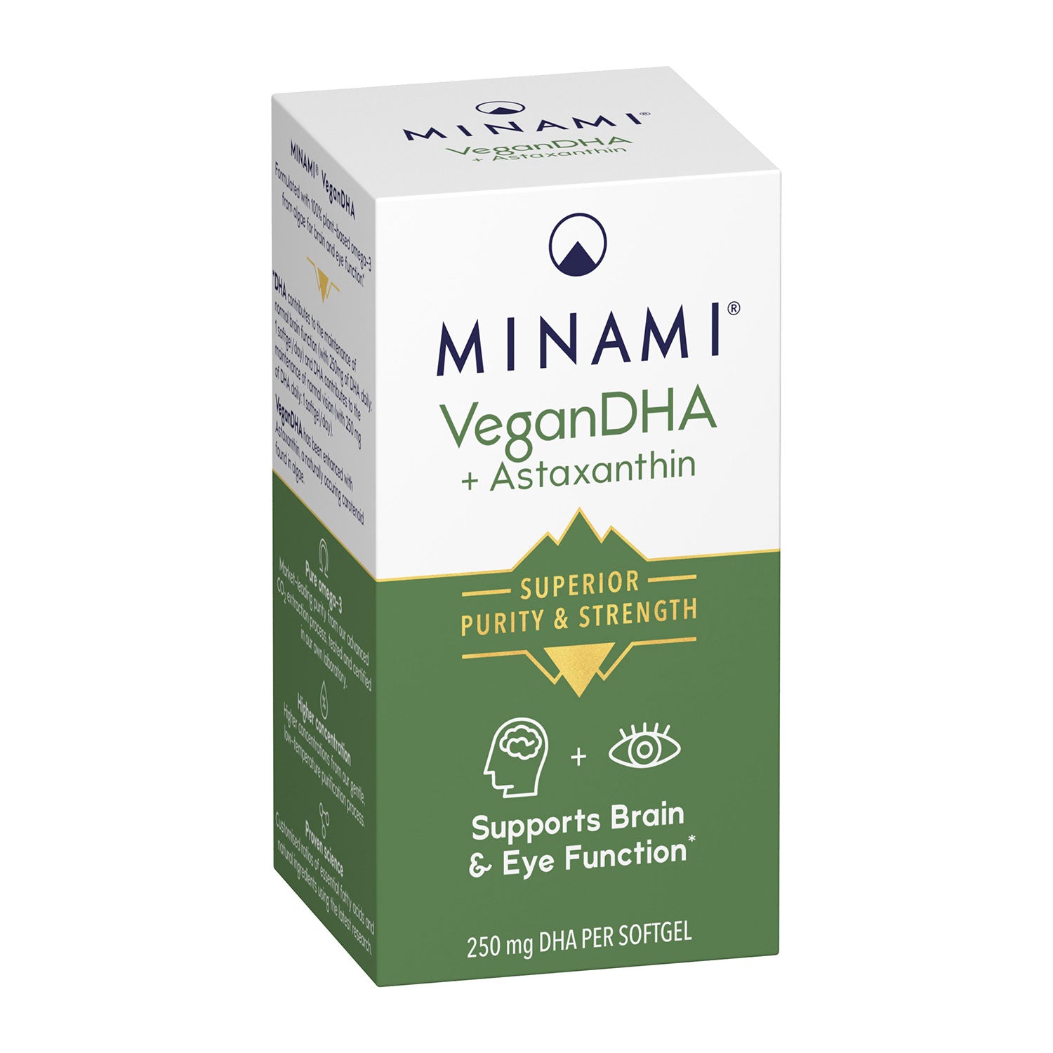 Minami VeganDHA & Astaxanthin 60 Softgels