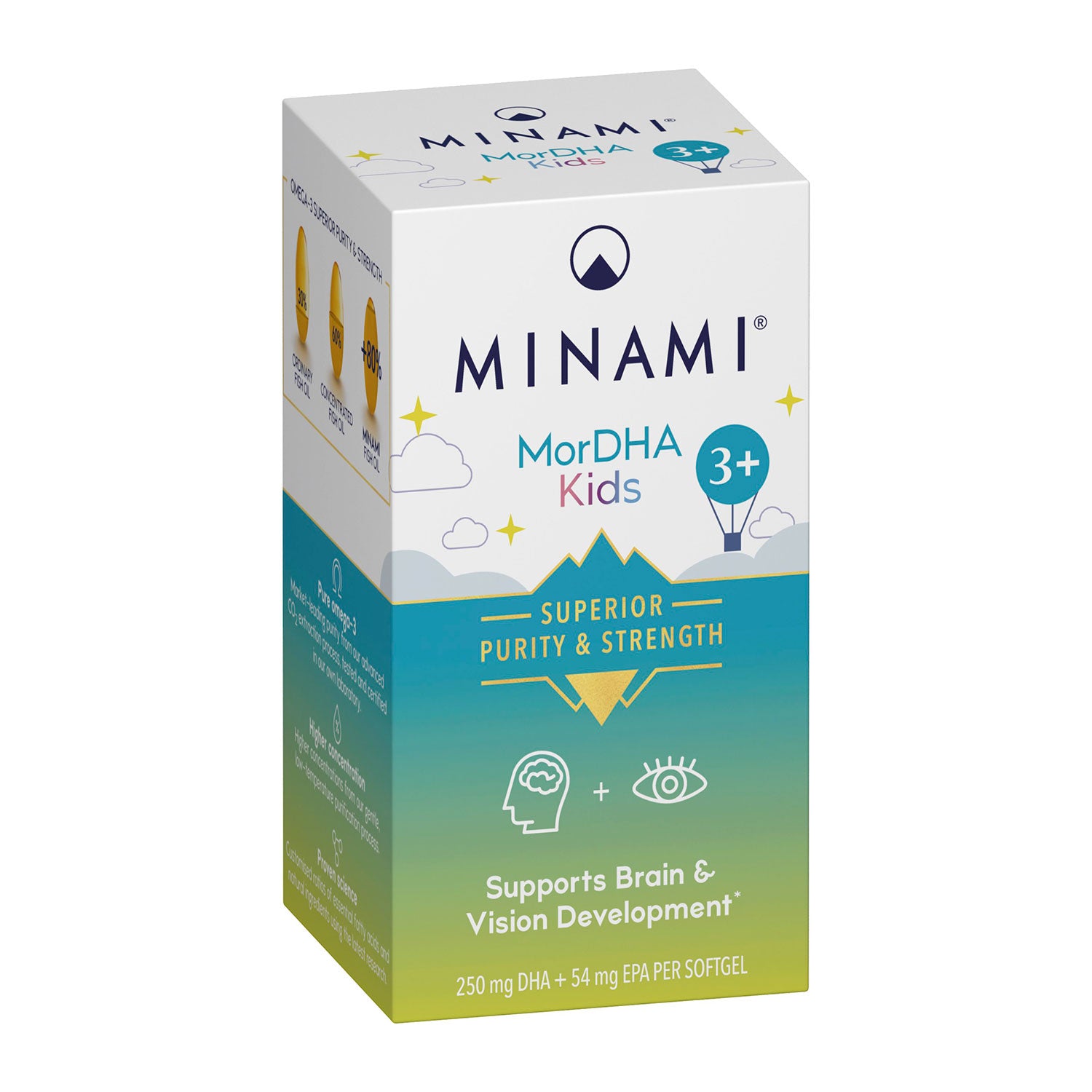 Minami MorDHA Kids 3+ 60 softgels
