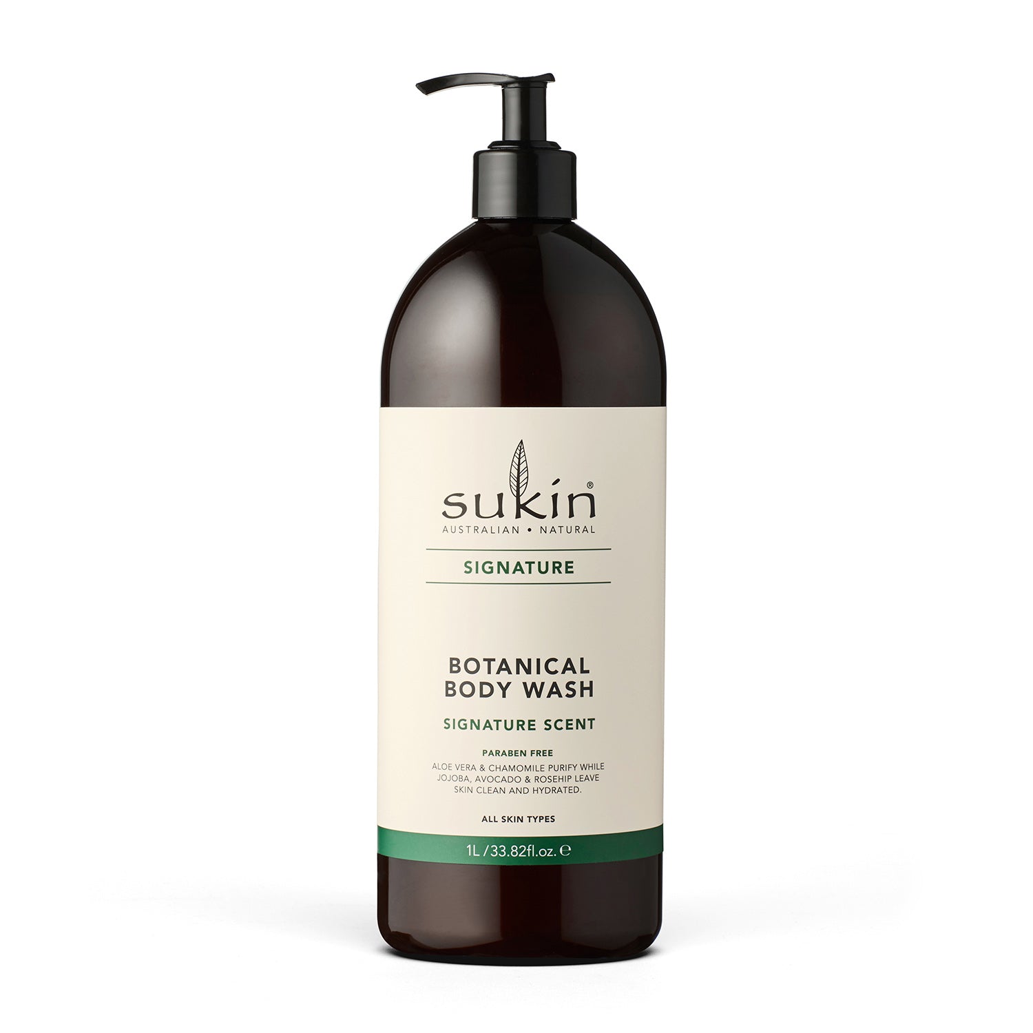 Sukin Botanical Body Wash 1 Litre