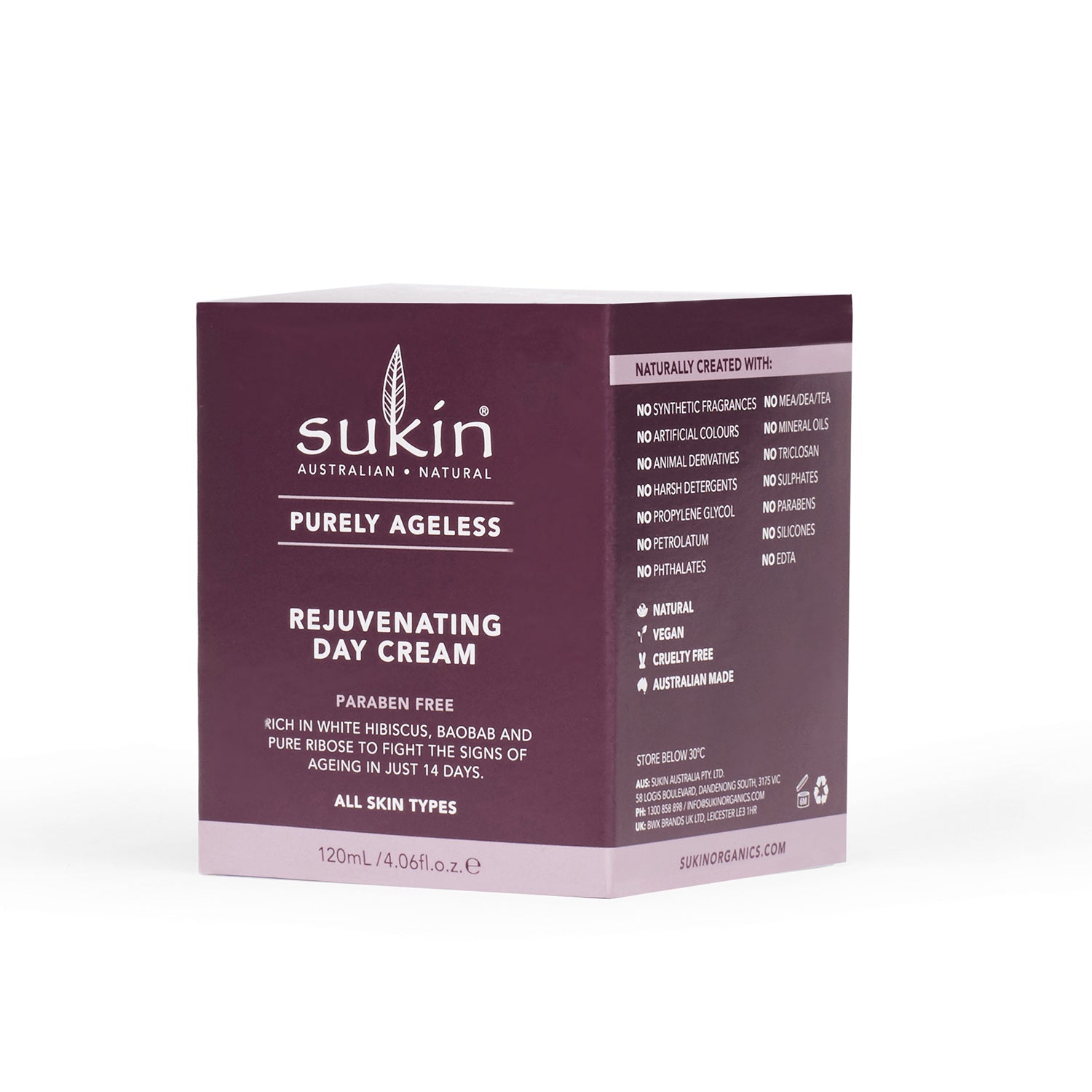 Sukin Purely Ageless Rejuvenating Day Cream