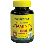 Nature's Plus Vitamin D3 125 UG/5000 IU 