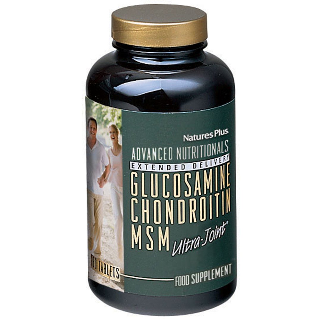 Nature's Plus Rx Joint Glucosamine, Chondroitin & MSM 180 Tablets