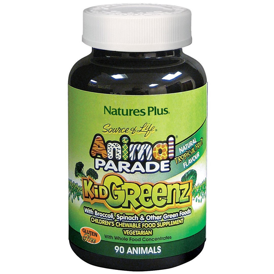 Nature's Plus Animal Parade Kidgreenz Chewable