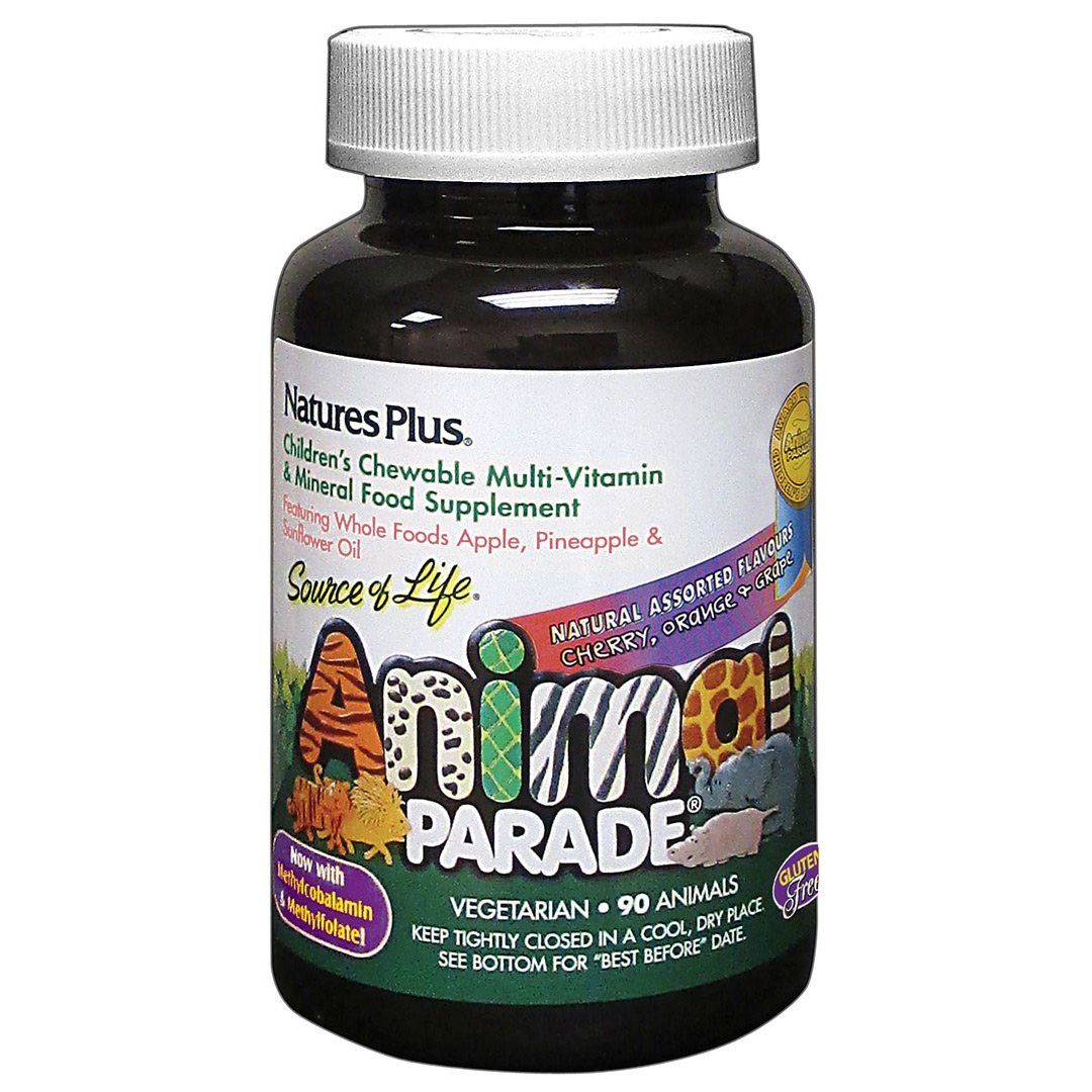 Nature's Plus Animal Parade Assorted Chewable 90 Tablets